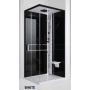 NOVELLINI GLAX 2.0 2P 120X80 CABINA MULTIFUNZIONE APERTURA 1 ANTA SCORREVOLE + 1 LATO FISSO