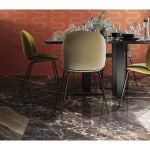 REX CERAMICHE LES BIJOUX OMBRE DE CARAVAGE GLOSSY 120X120 RETTIFICATO 6mm