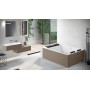 NOVELLINI DIVINA DUAL WHIRLPOOL + NATURAL AIR+ CASCATA VASCA C/TELAIO C/IDROMASSAGGIO 190X140