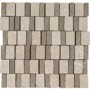 MARAZZI MYSTONE_LIMESTONE 30.5X30 MOSAICO MIX TAUPE