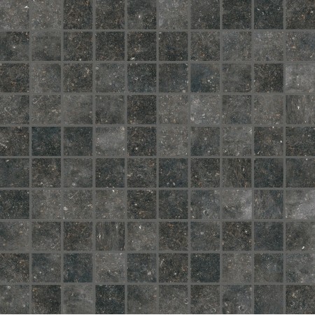 FLORIM - FLOOR GRES AIRTECH MOSAICO LONDON_BLACK NATURALE 30X30